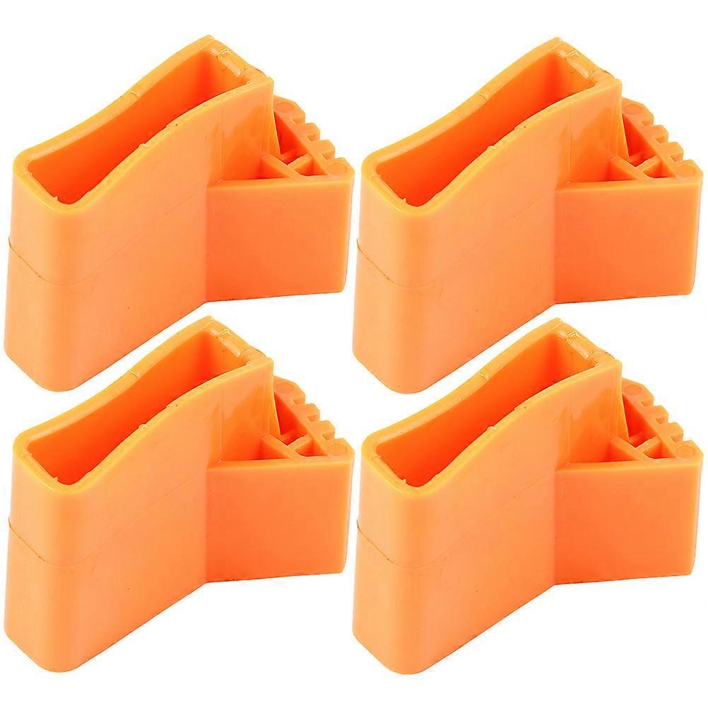 4pcs Ladder Anti Slip Foot Pads, Telescoping Ladder Feet Covers, Non Slip Cushion for Easy Installation and Protection