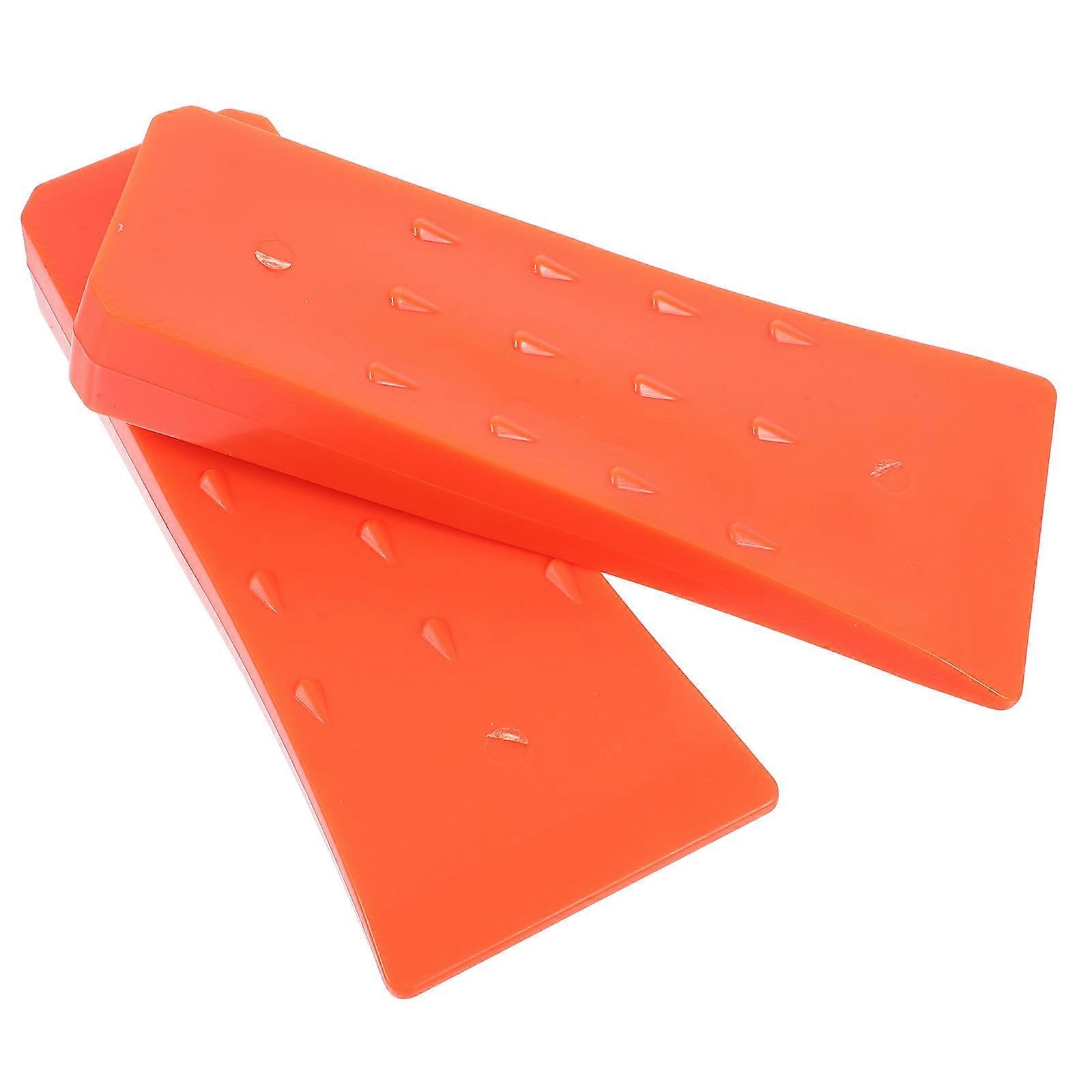 Plastic Tree Felling Wedges Resistant Stable Woodcutting Accessories for Lumbering