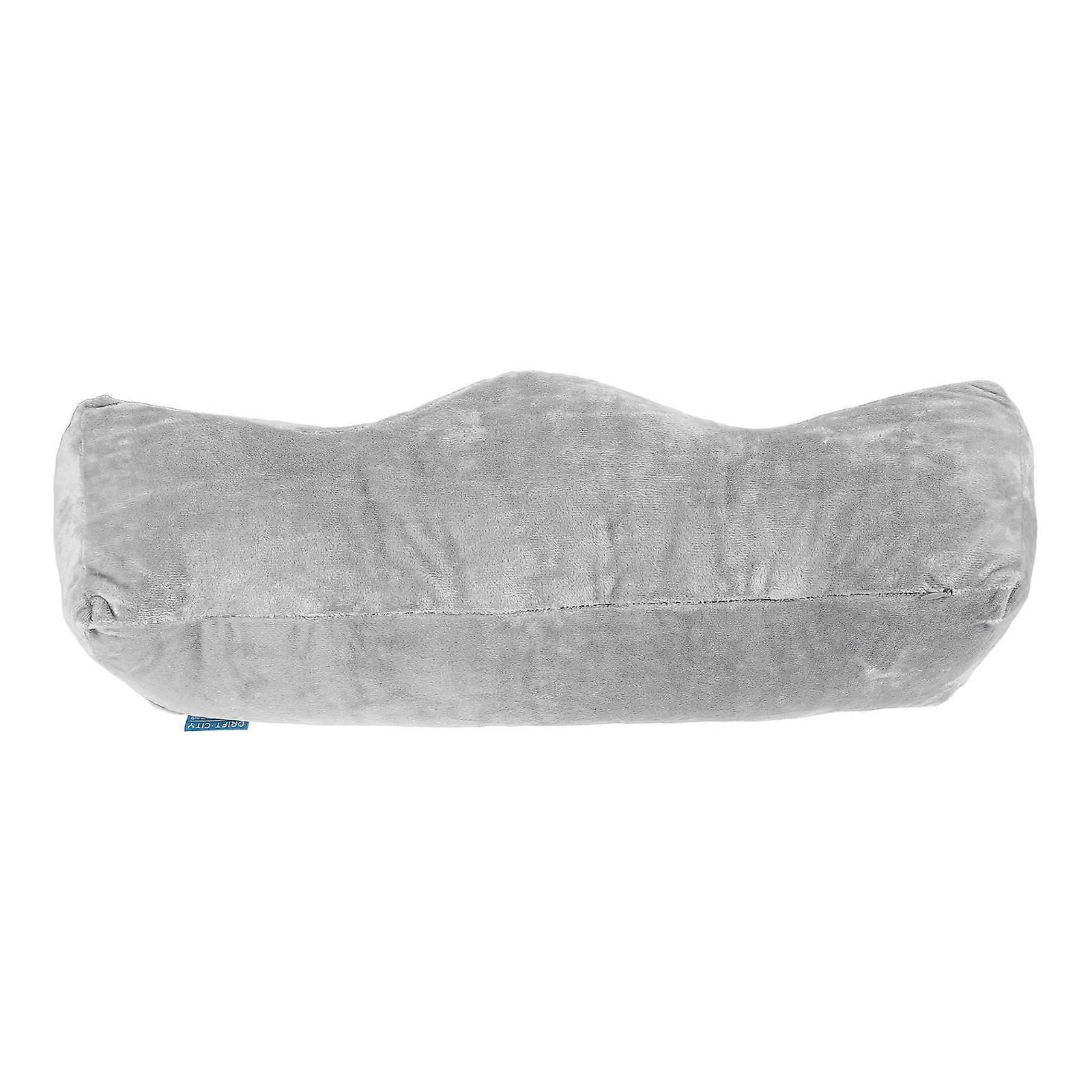 Grey Leg Support Pillow for Sleeping with Polyester and PP Cotton for Comfortable Legs Elevation 16.5 x 12 inches