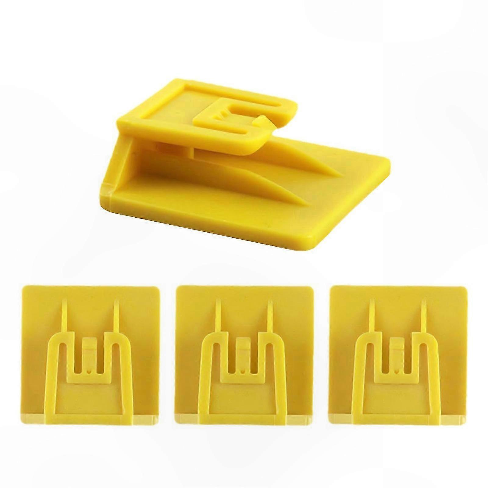 4-Pack Adhesive Clips for Toll Payment Devices - Car Windshield Mount Holder