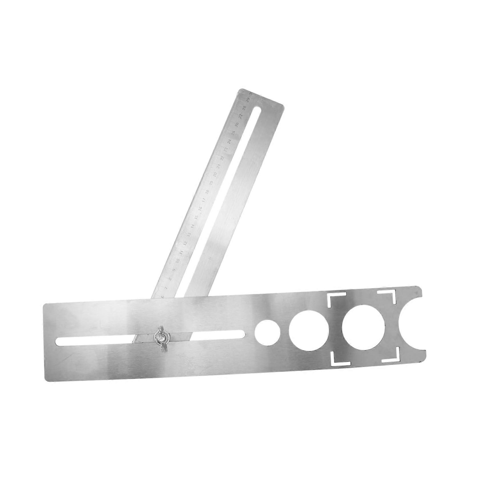 Adjustable Marble Positioning Hole Opener Portable Borehole Locator For Tiles And Marble Precise Measurement