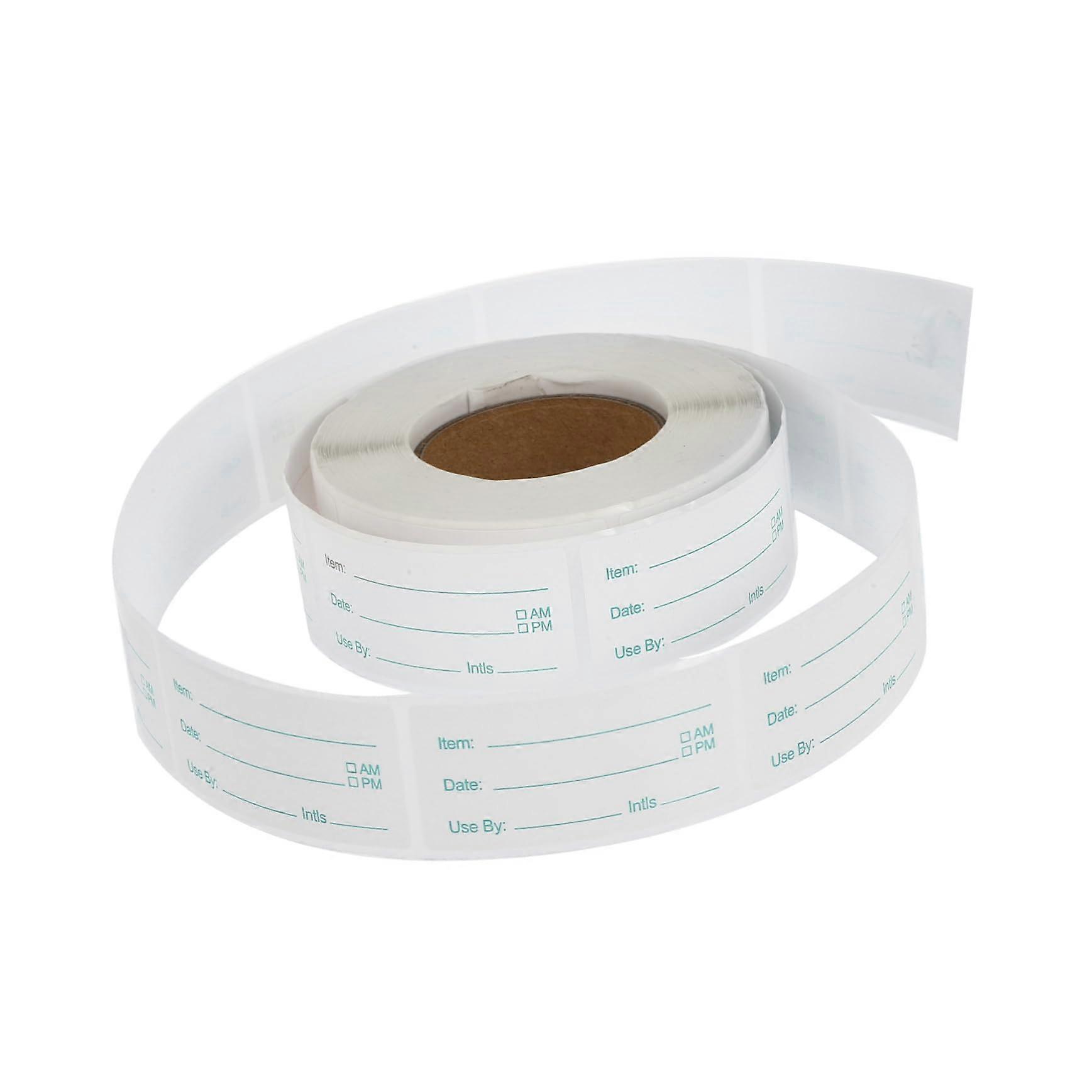 Freezer food labels  
Removable labels for food containers  
Selfadhesive date stickers  
Refrigerator storage container labels