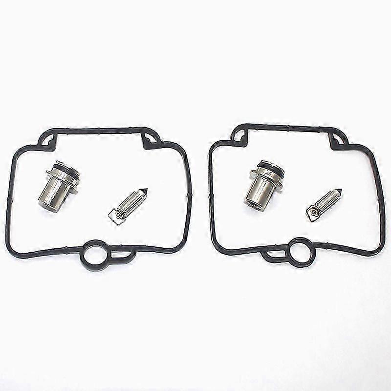 2 set for GS500 GS500E GS500F GS 500 E 500E 500F Motorcycle carburetor repair kit plunger diaphragm float