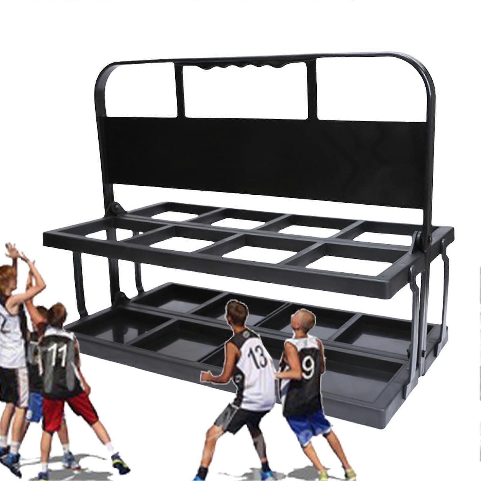 Squeeze Water Bottle Carrier Folding Sports Bottle Caddy Collapsible Cup Holder Rack Holds Up To 8 Bottles