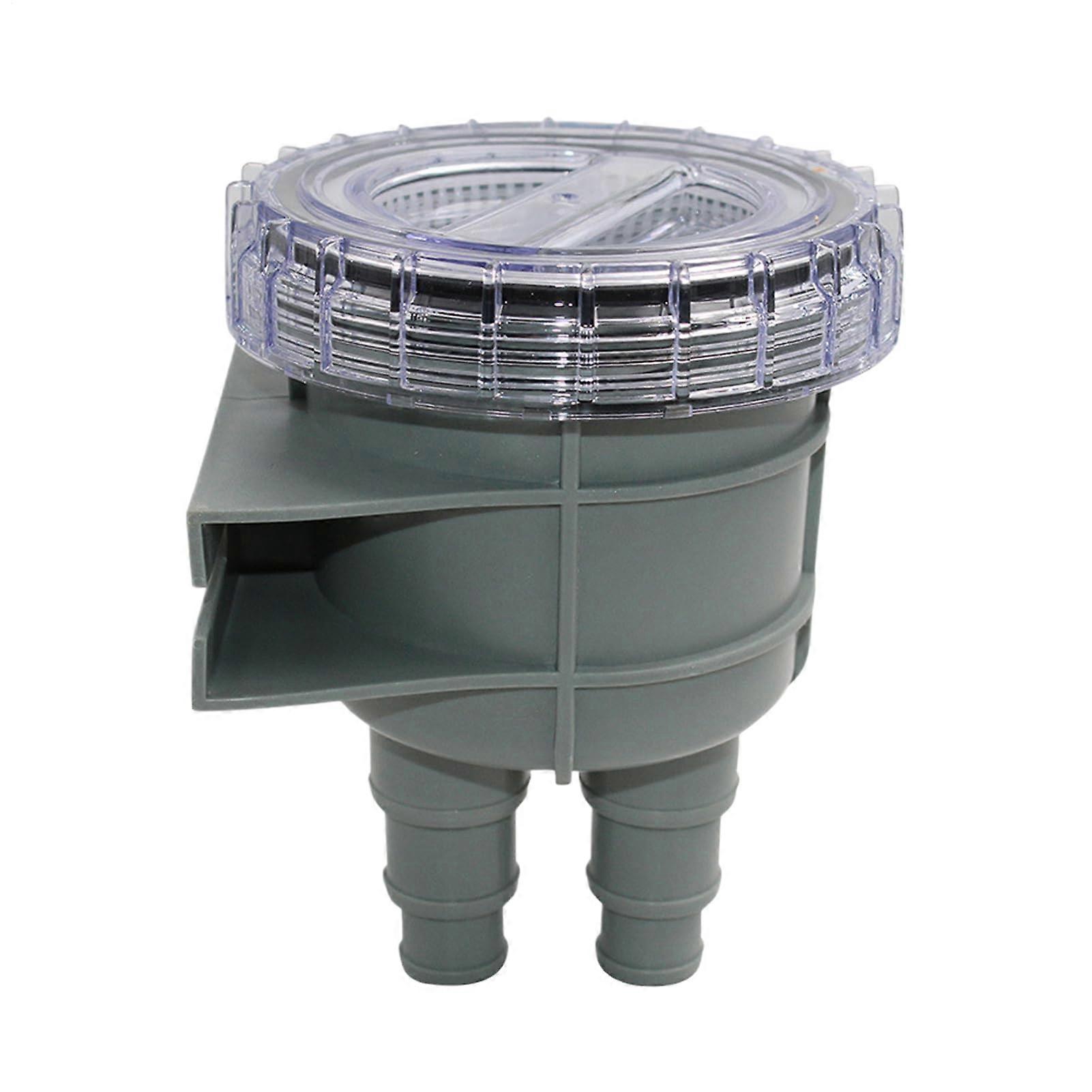 Seawater Filter Strainer for Boats – Transparent Basket Housing, Marine Cooling System Accessory, Yacht Engine Compatibility