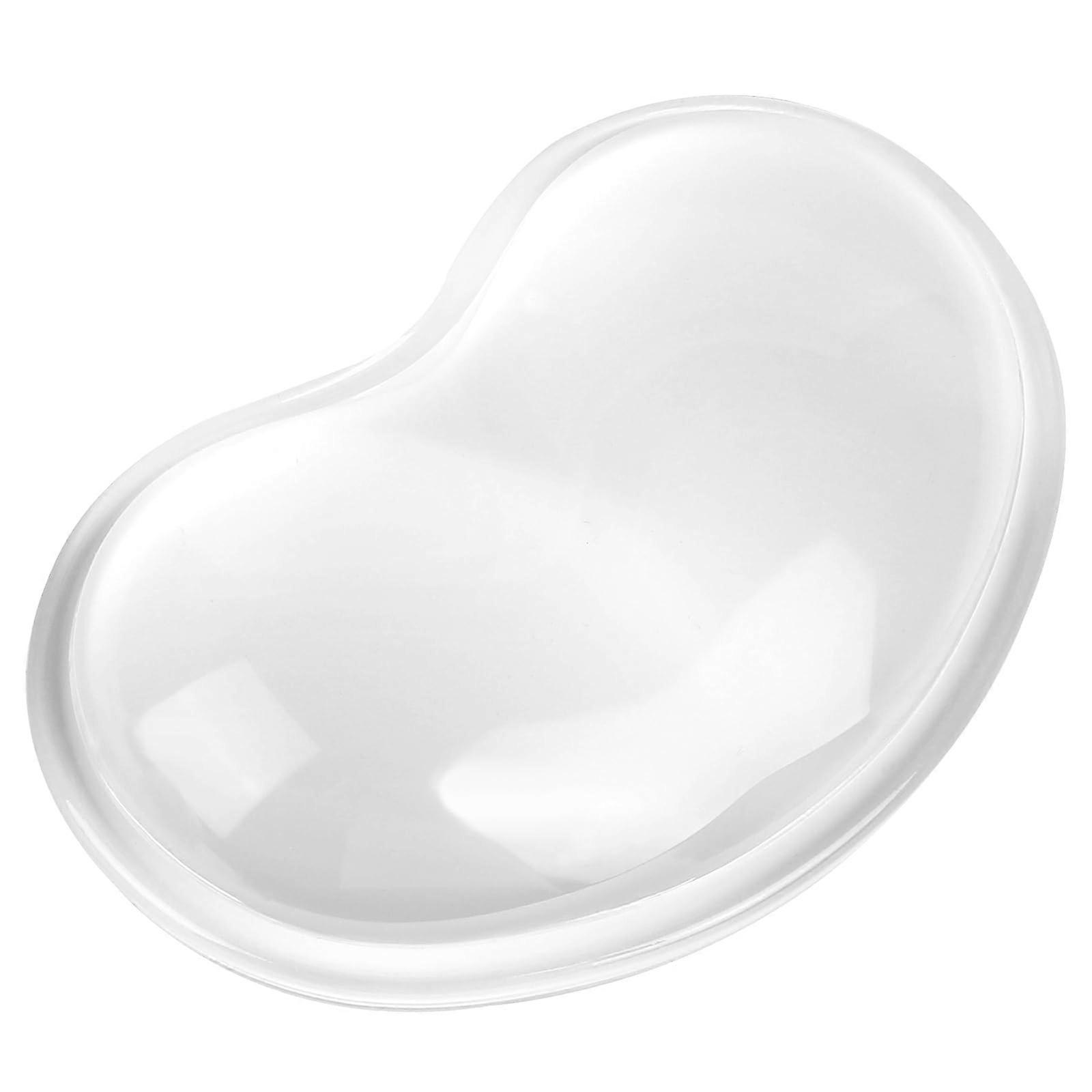 Soft Gel Wrist Rest Transparent Silicone Gel Cushion for Mouse – Ergonomic Fatigue Relief