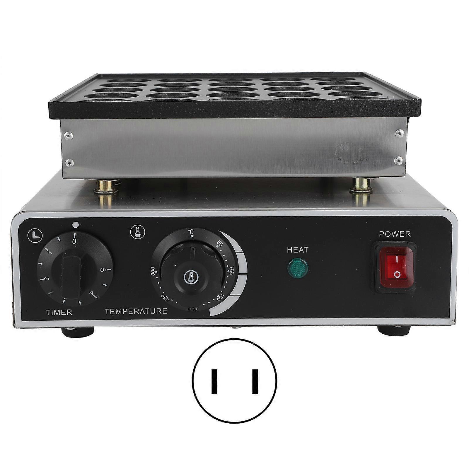 950W Electric Waffle Maker with 25 Holes Rapid Heating, Multifunctional Muffin and Pancake Machine Kitchen Appliance