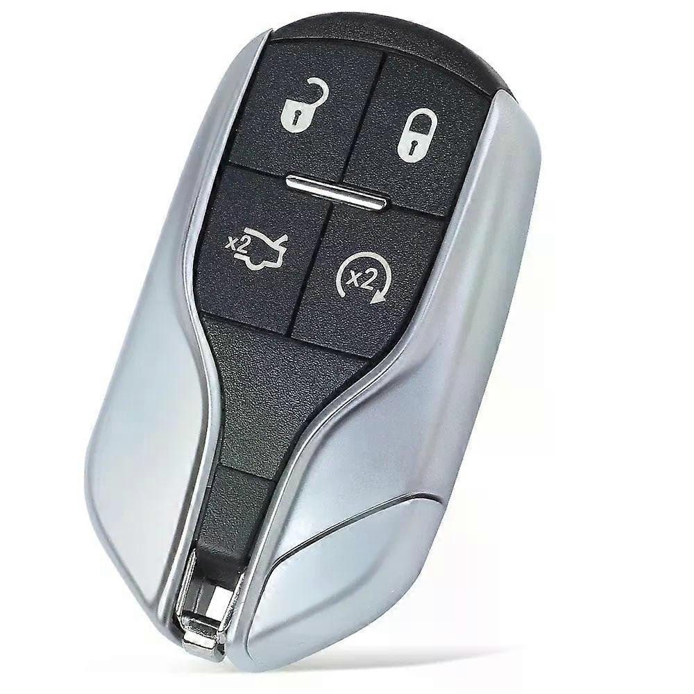 KEYECU Smart 433MHz ID46 Chip For Maserati Ghibli Quattroporte 2014- Levante - 4 Buttons Remote Key Fob M3N-7393490