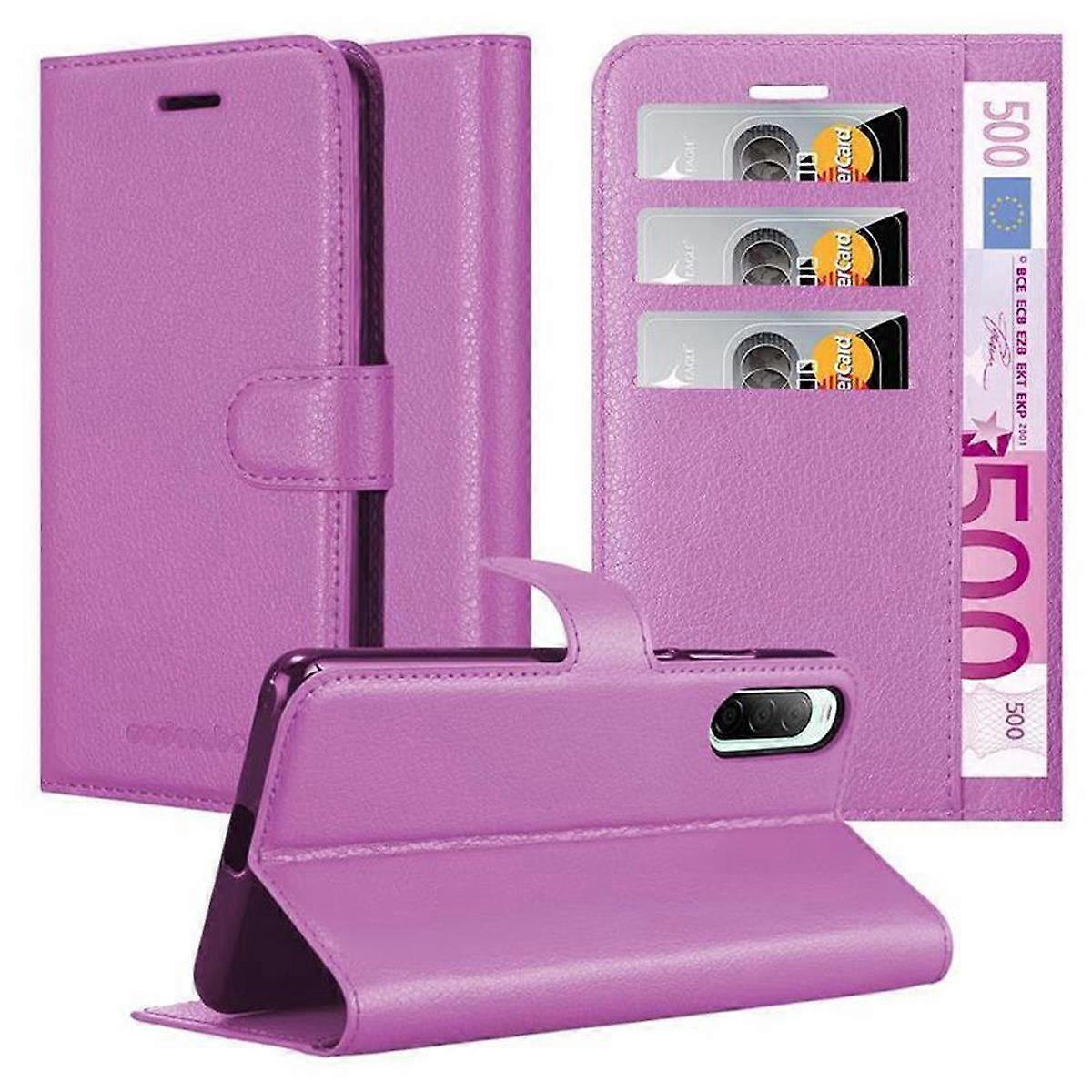 Sony Xperia 10 II Case - Protective Case with Card Slots and Stand Function