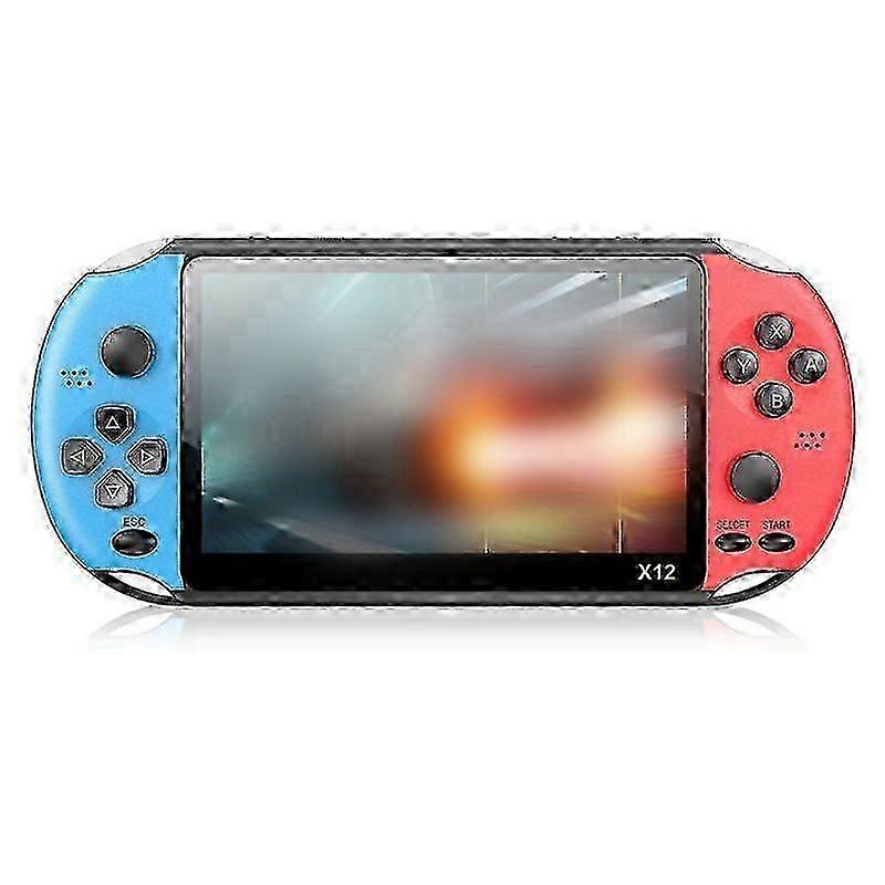 X12 8GB 7' Retro Handheld Game Console Portable Video Game Built 10...