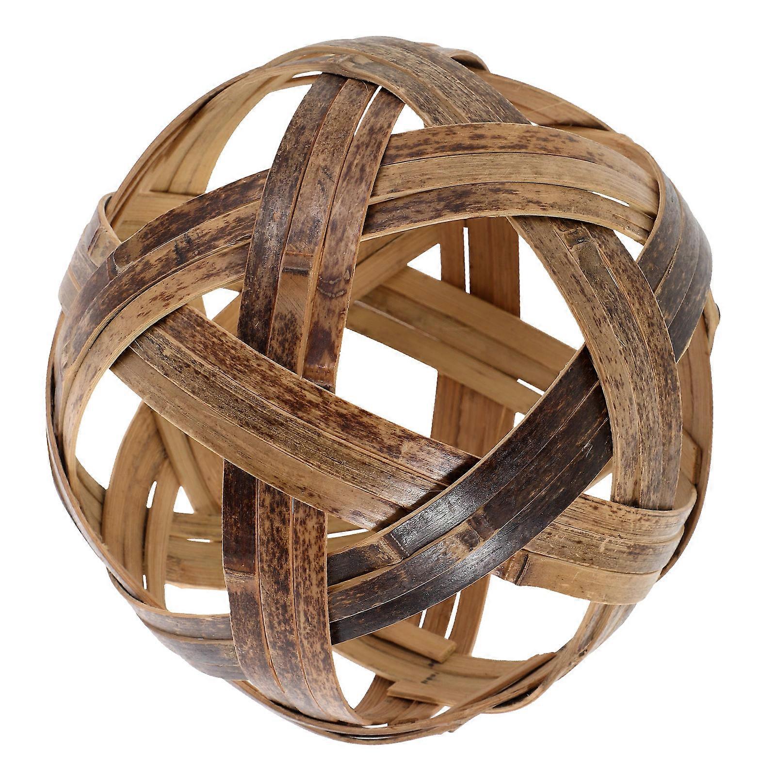 Vintage Bamboo Cuju Style Soccer Juggling Ball for Indoor Use to Improve Coordination and Physical Fitness