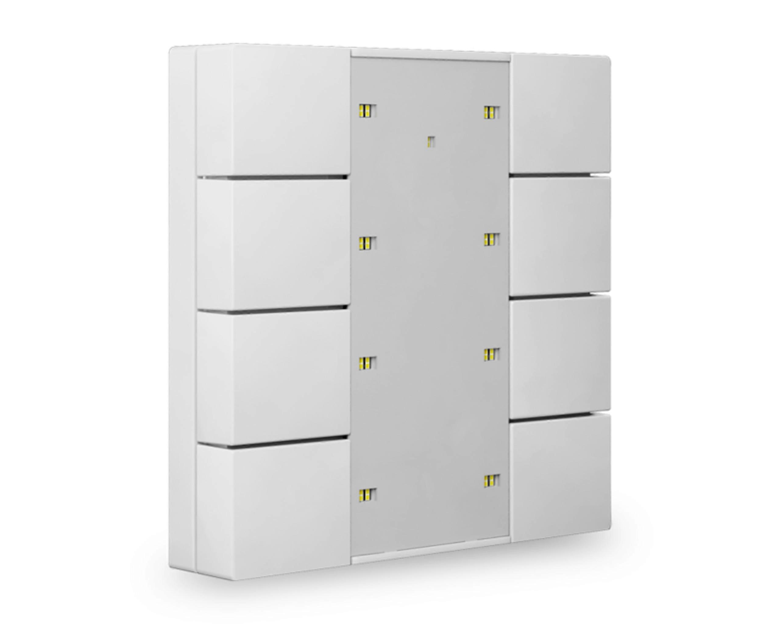 MDT Taster Plus TS 55 8-voudig, puur wit glanzend