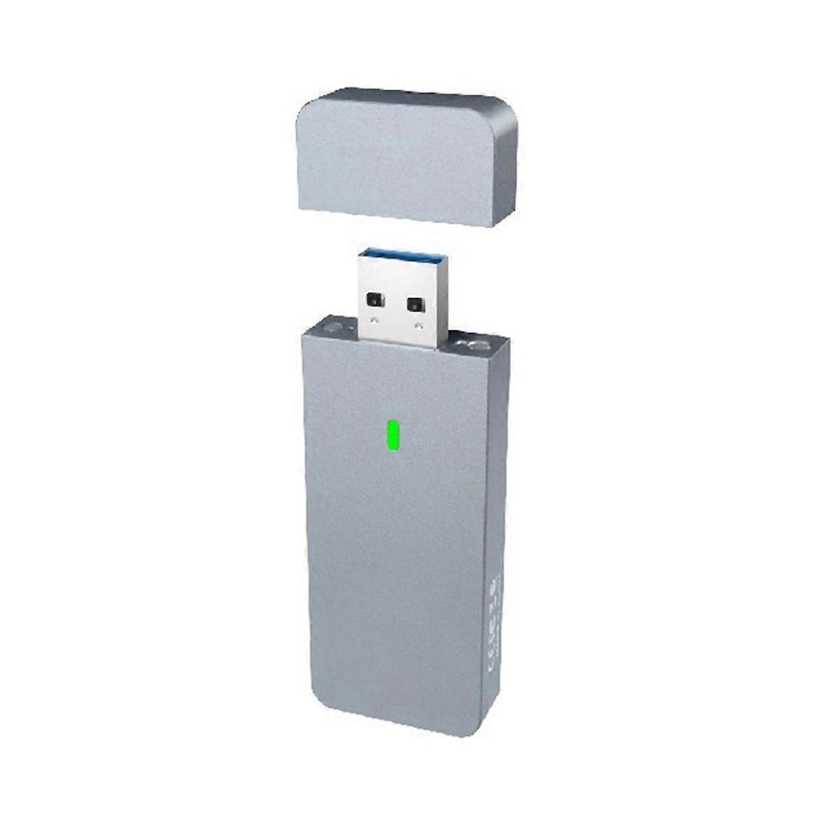 M.2 NVME/ 2230 2242 SSD Enclosure USB-A Adapter 10Gbps USB3.2 Gen2 External M.2 Case for M2 2230 2242 SSD B
