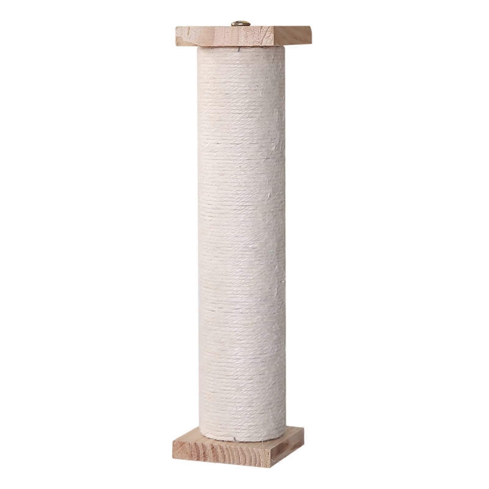 Cat Post Natural Sisal Rope Scratcher 13 Inch Cat Scratch Post For Small To Large Indoor Cats