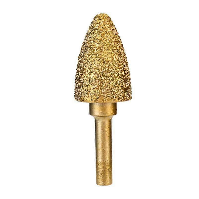 Diamond Grinding Head Router Bits - 6mm Shank Round Head Metal Router Bits Trim