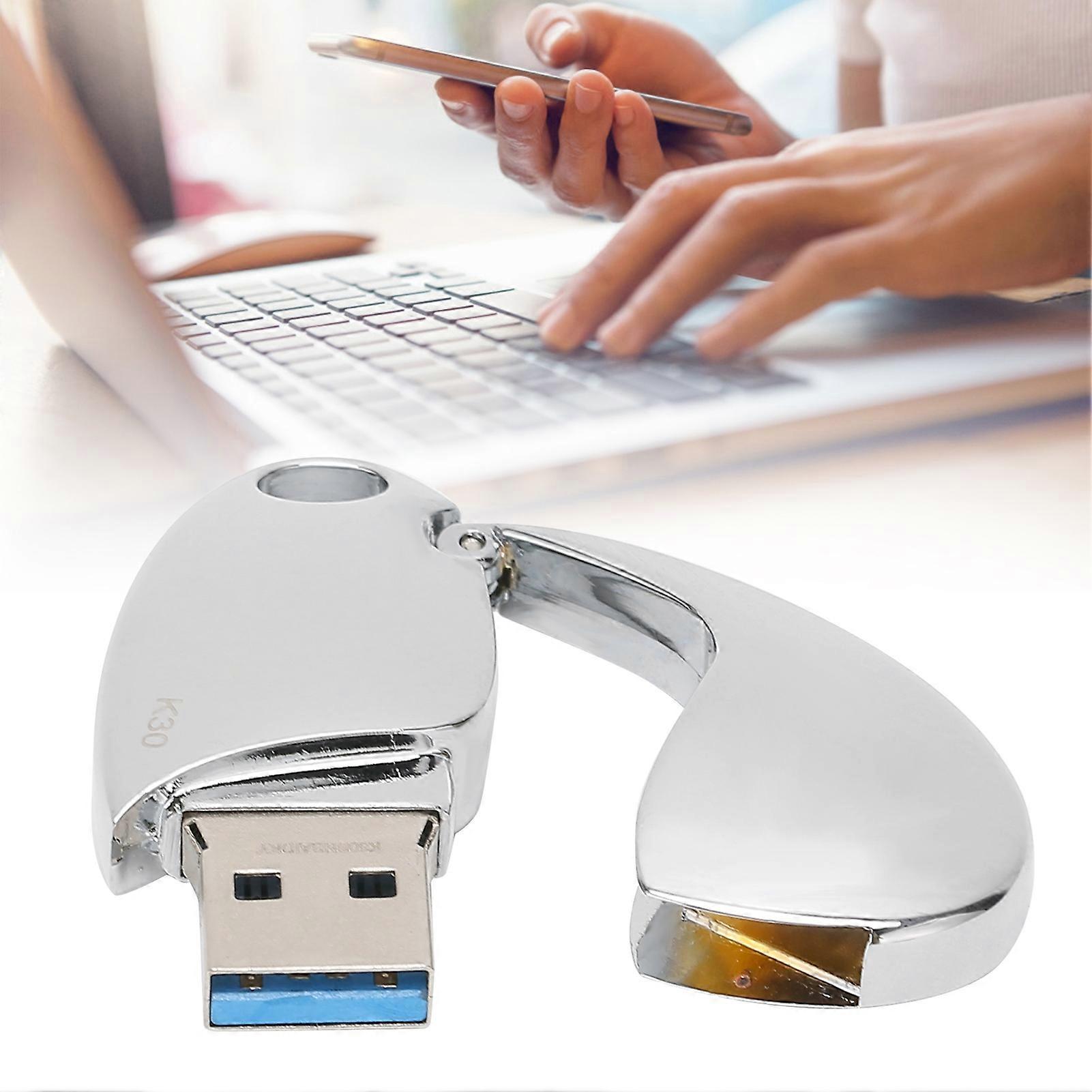 K30 Eggshell Shape USB 3.0 Flash Drive 80MB/s High-Speed Memory