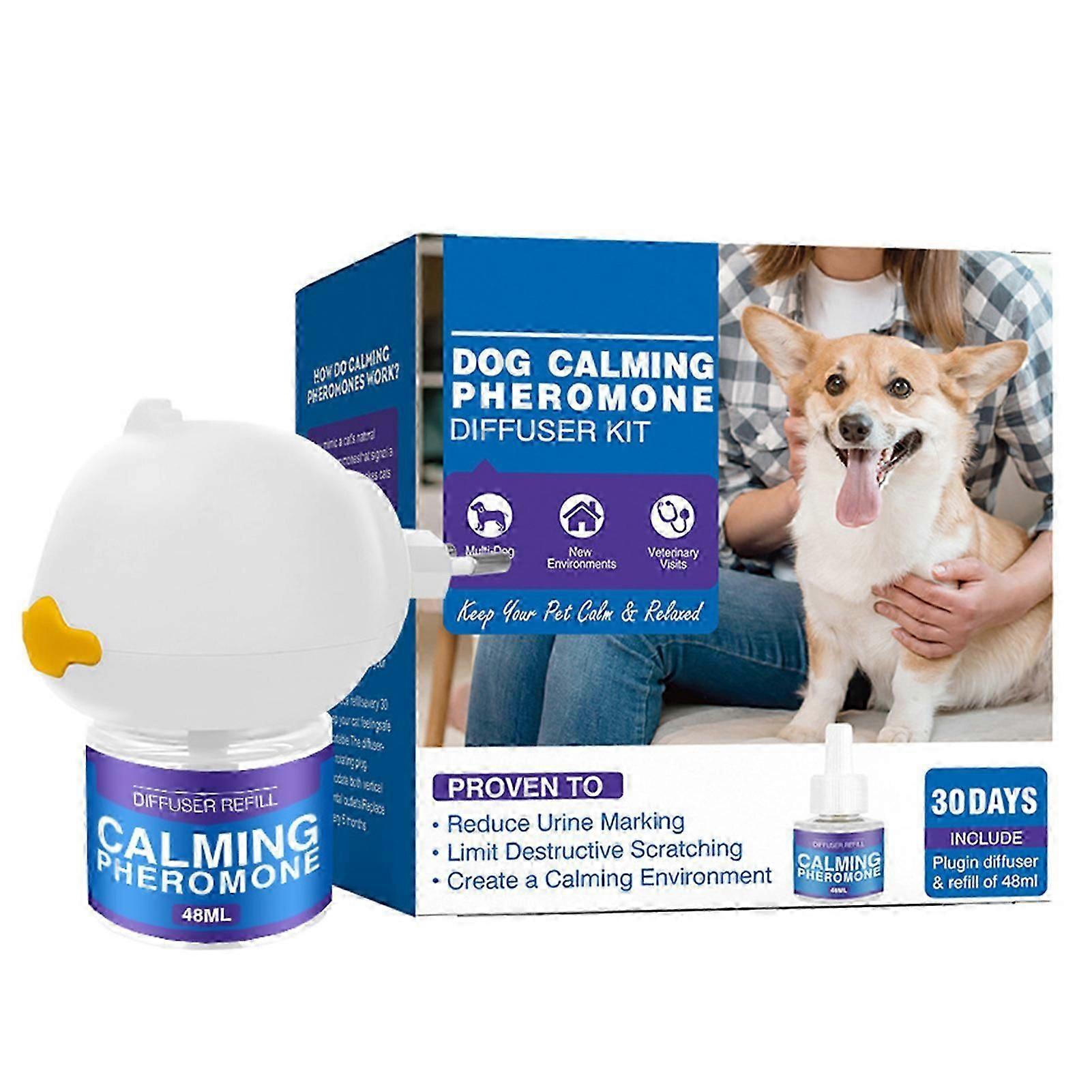 Cat Calming Pheromone Diffuser Kit Anti-Stress Anxiety Relief Calming Spray for Pets