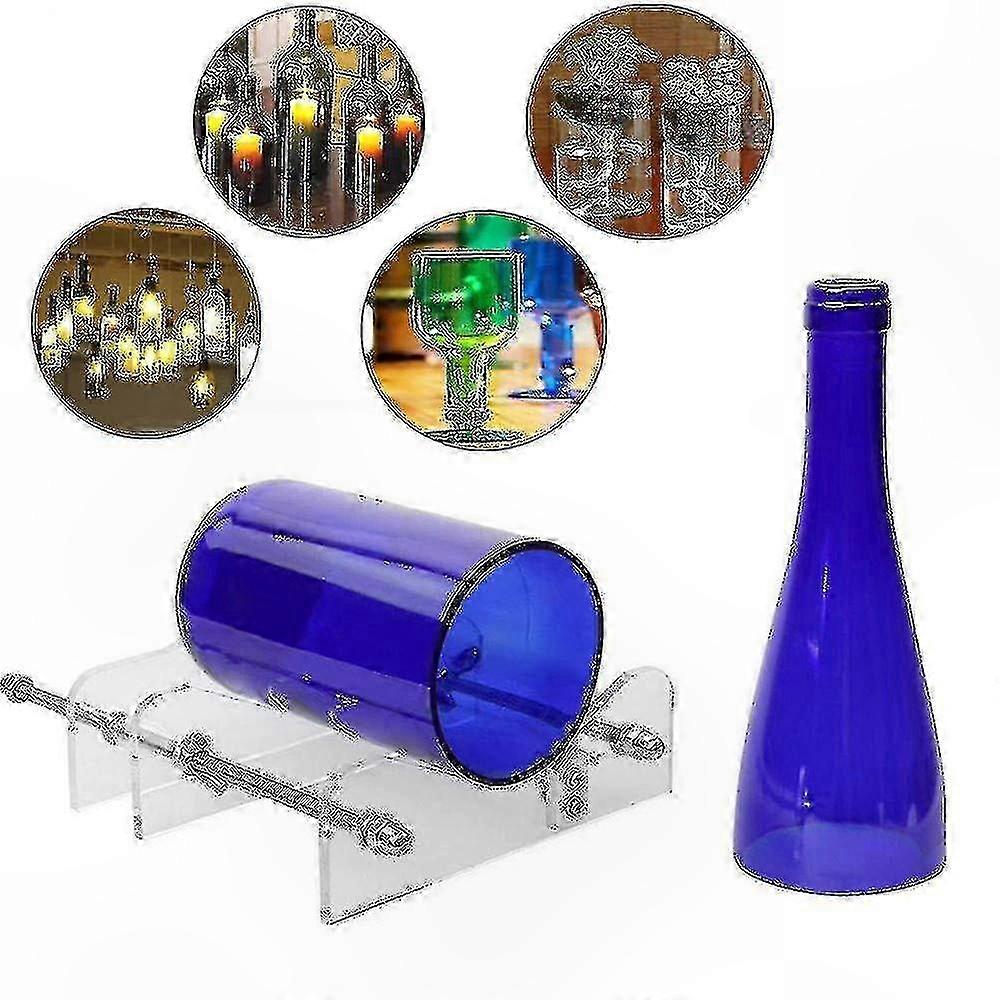 Professional Glass Bottle Cutter Tool for DIY Crafting and Rolling Cutting Projects