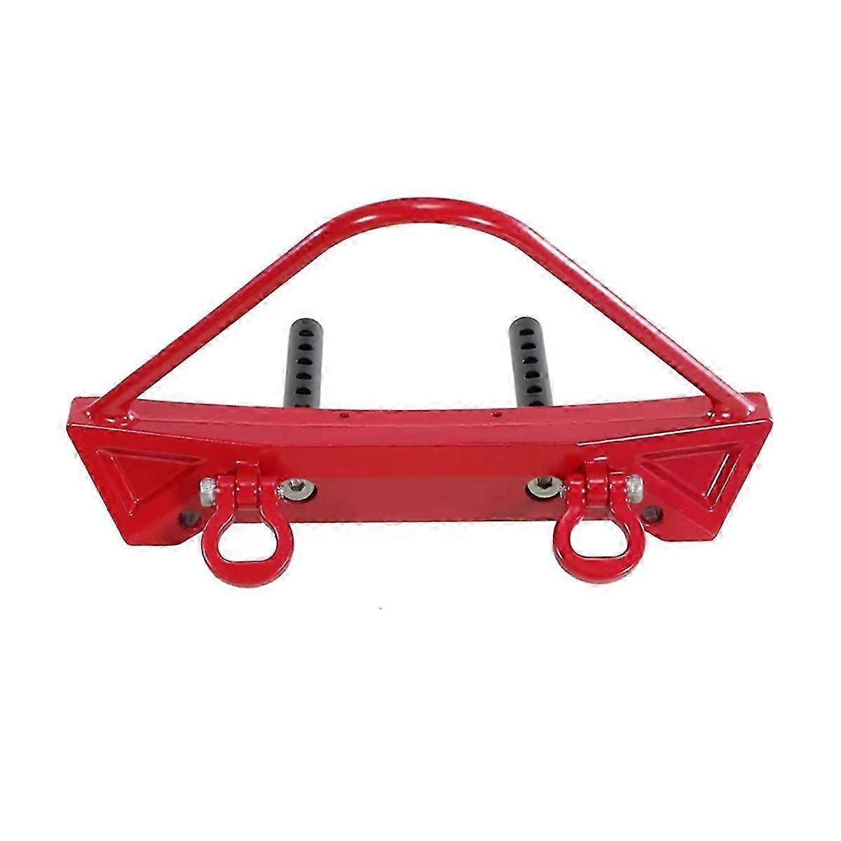 For /12 MN128 RC Car Metal Front Bumper,Front Anti-Collision Belt Winch Installation Hole,Upgrade P