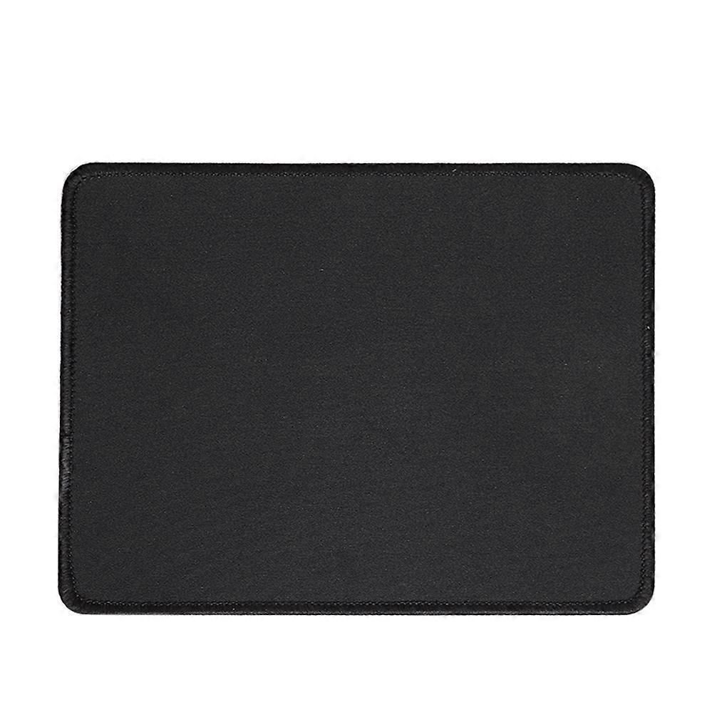 Non-slip Rubber Base Mouse Mat Stitched Edge Mousepad Office Gaming Computer Accessories