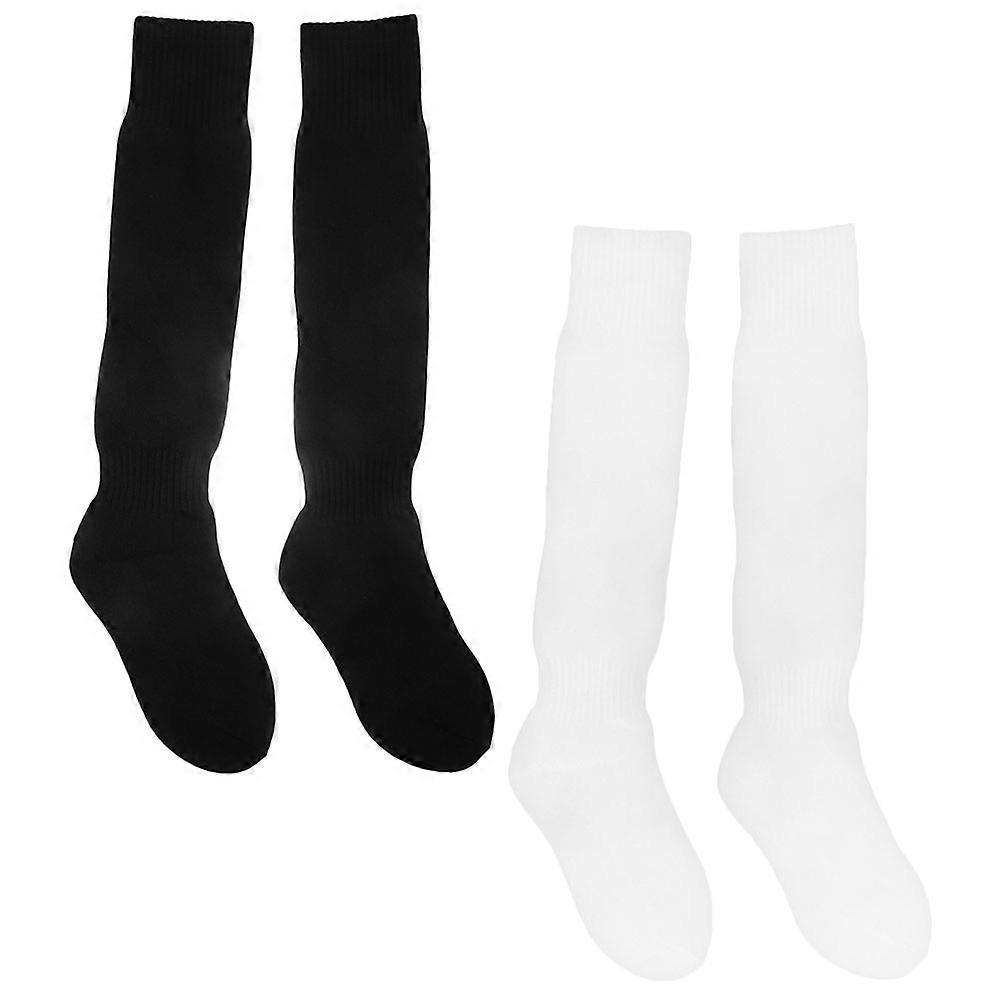 Football Stocking Soccer Socks for Wearing 2Pairs Soft Comfortable Sports Socks
