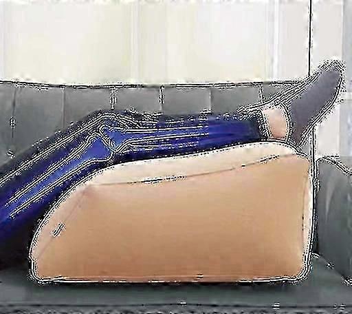 Inflatable Leg Elevation Pillow for Sleep Support and Comfort
