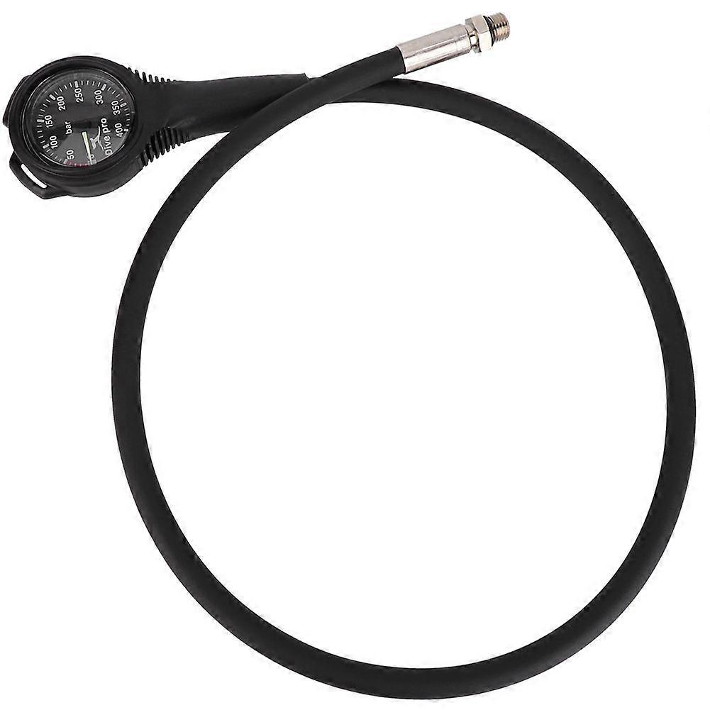 Professional Luminous Submersible Scuba Diving Pressure Gauge 400 Bar Console Dive Equipment
