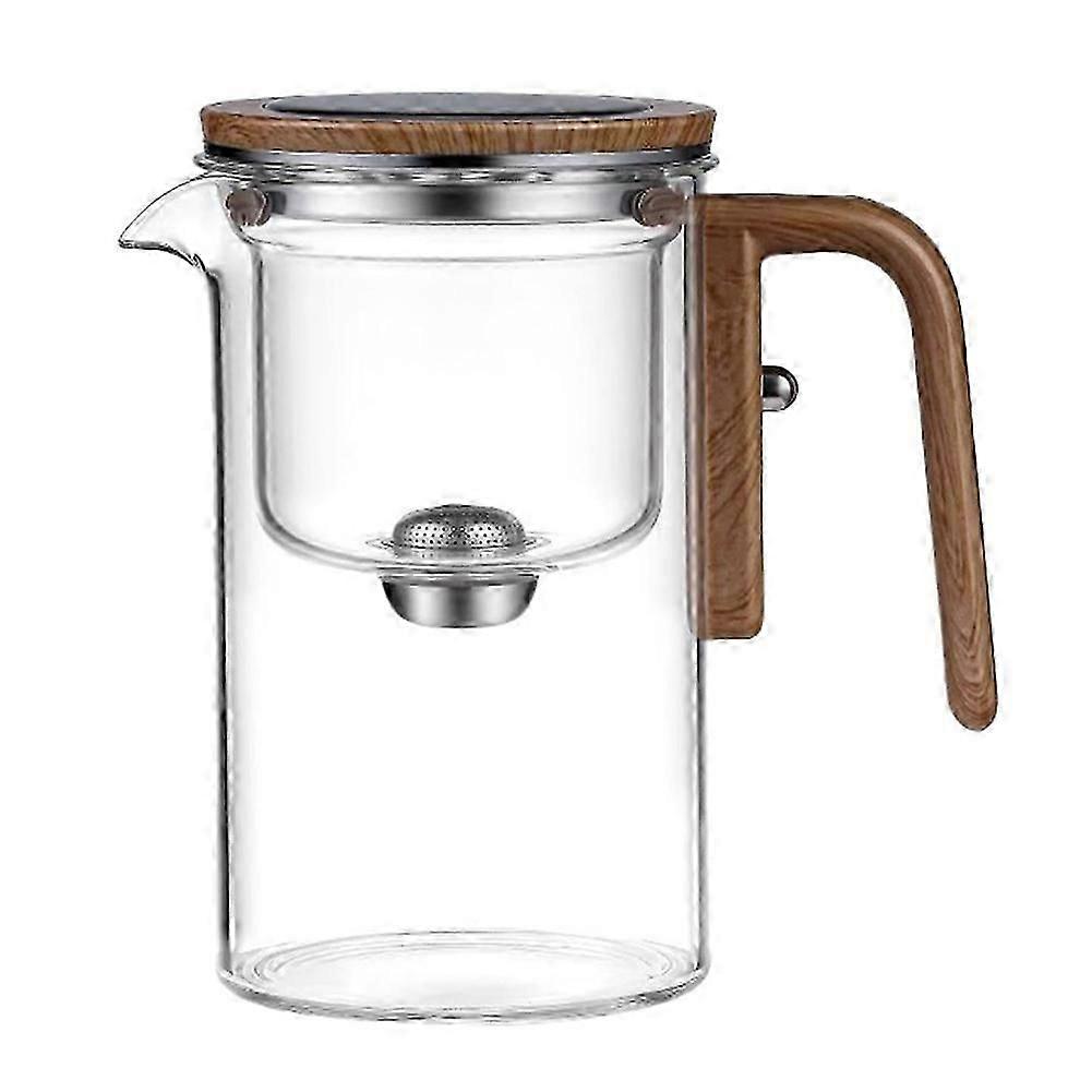 Exquisite 600ml Magic Teapot Water Separation Glass Teapot Magic Teapot with Infuser Glass Teapot with Strainer
