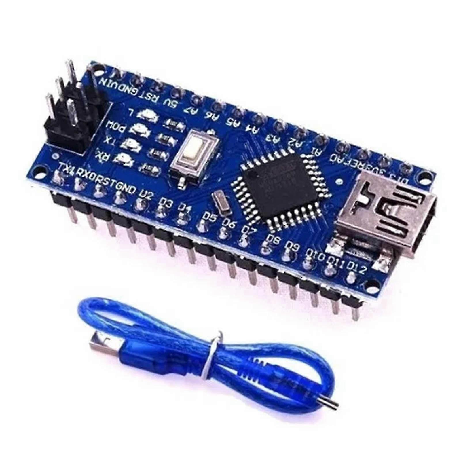 Development Board for ATMEGA328P Improved Version Learning Board Module with USB Cable
