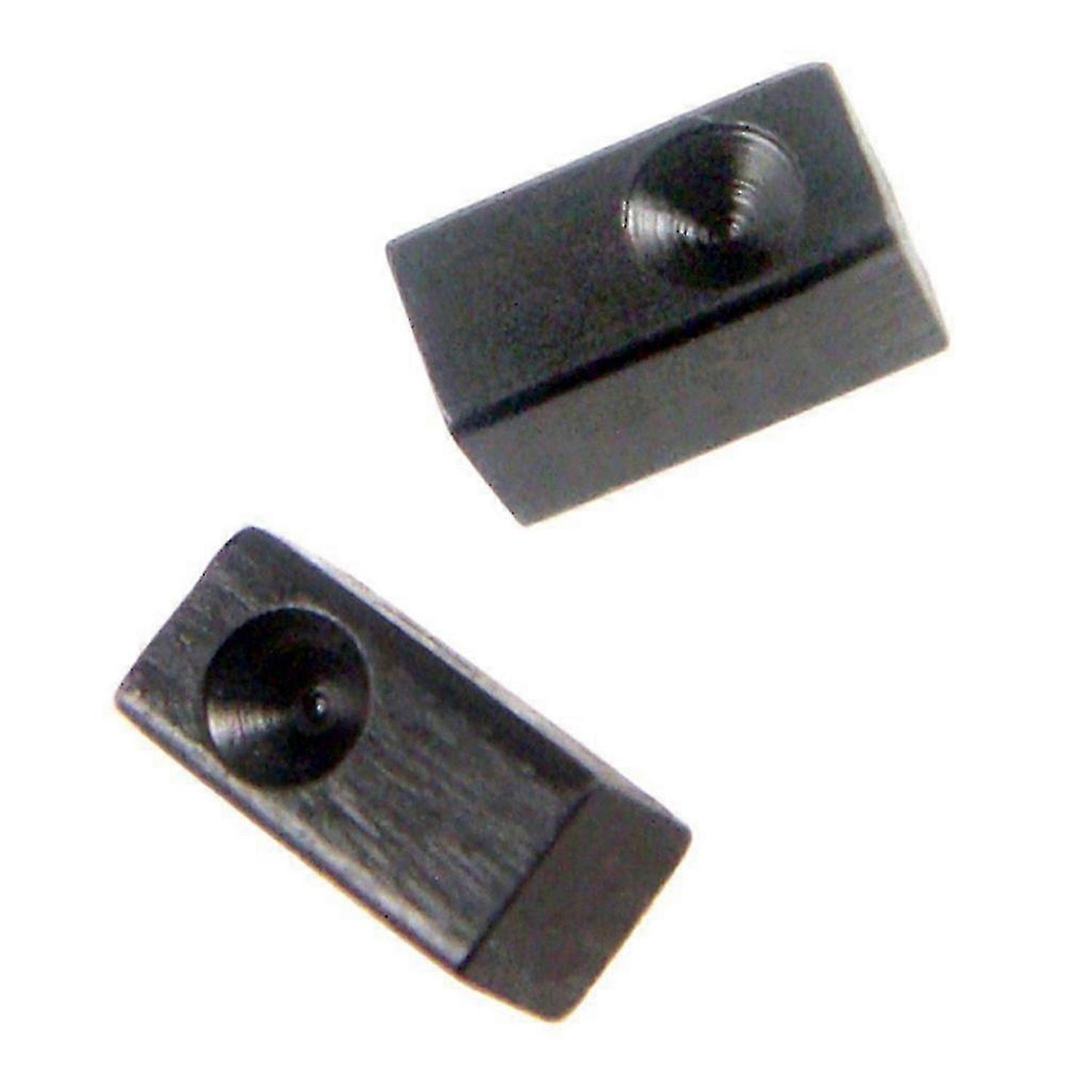 6 Pieces Guitar Tremolo Bridge Saddle Clamp Pressure Lock String Insert Metal Block for Electric Gu