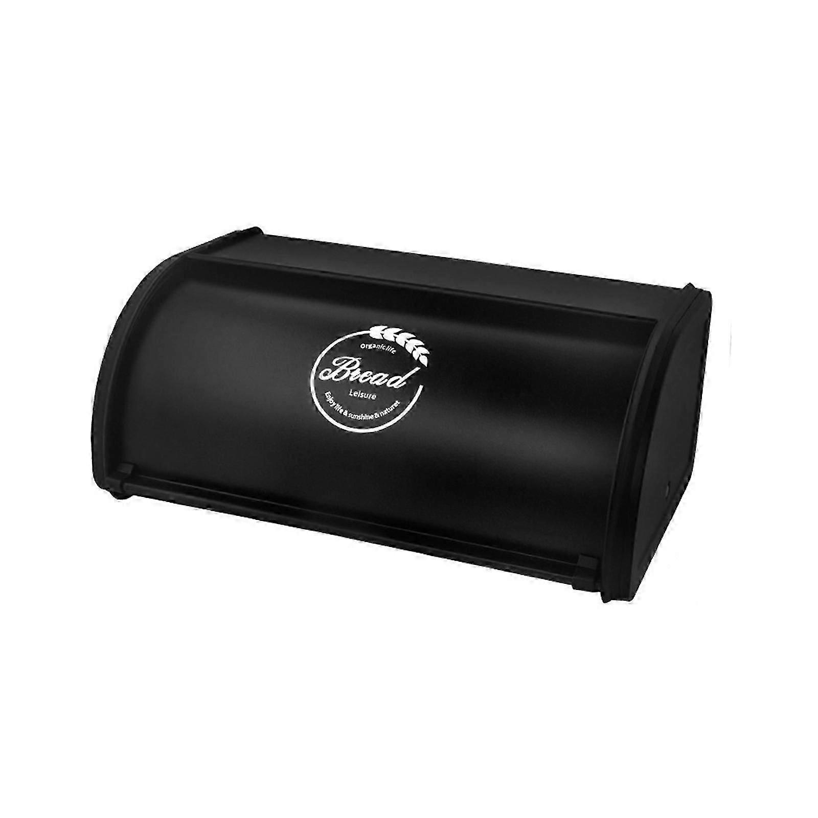 Retro Bread Box Iron Practical Storage Container for Countertop Household