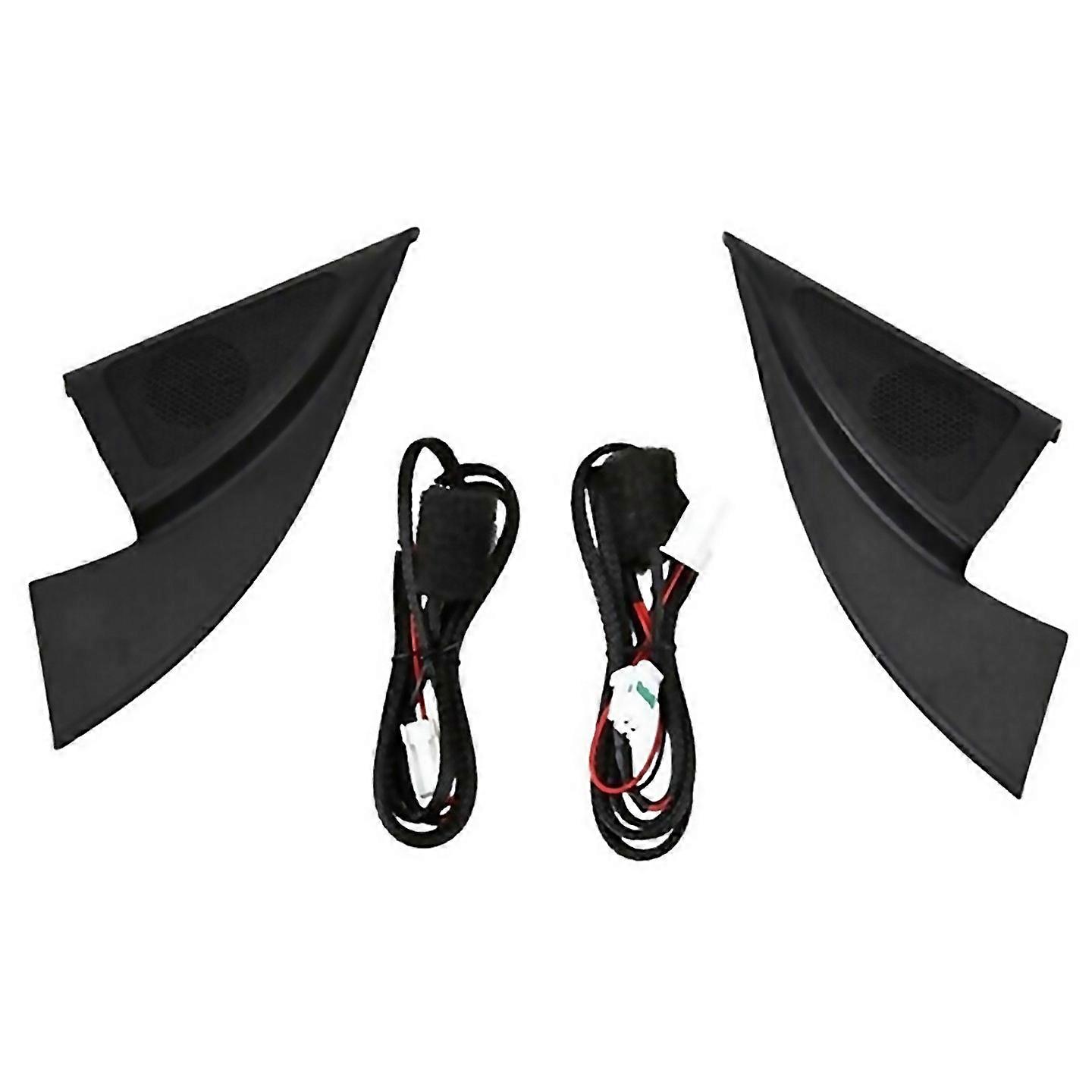 For 1 Pair Car Triangle Head Speaker With Wire For Kia K2 Rio