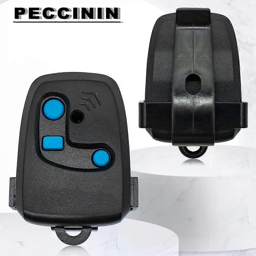1-10PCS PECCININ Automatic Garage Door Remote Control with Clip 433.92MHz Rolling Code Compatible with Most Openers