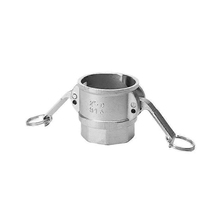 304 Stainless Steel Quick Connector SnapFit MaleFemale CF Type 35mm 11/4in Hydraulic Water Pump Oil Pipe