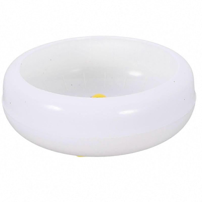 Super Silent Hamster Exercise Wheel Quiet Running For Small Pets Round Shape Plastic 1Pack