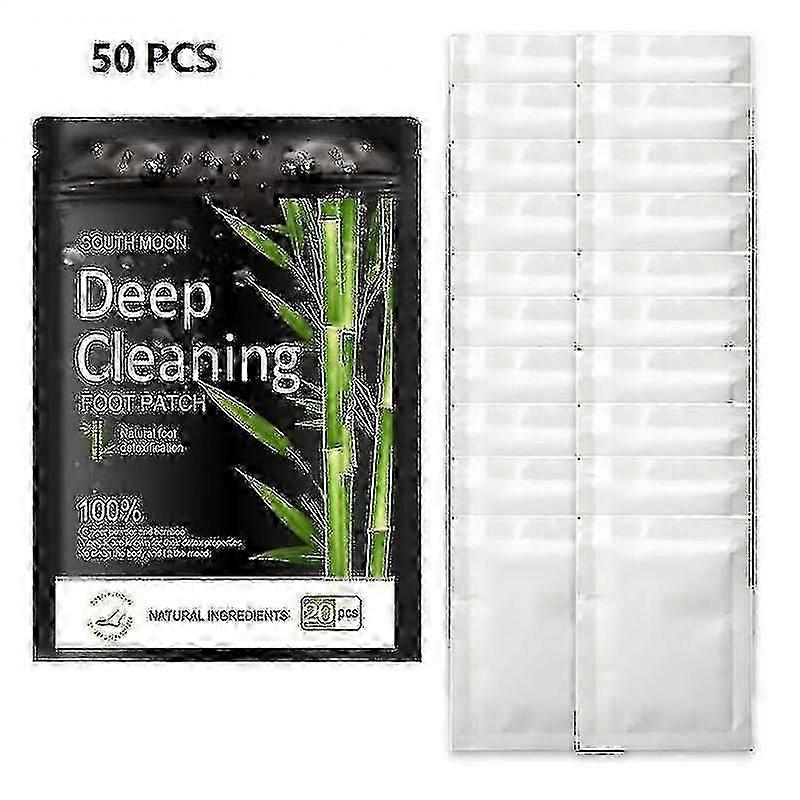 100pcs 排毒足贴垫,缓解压力和深度睡眠身体