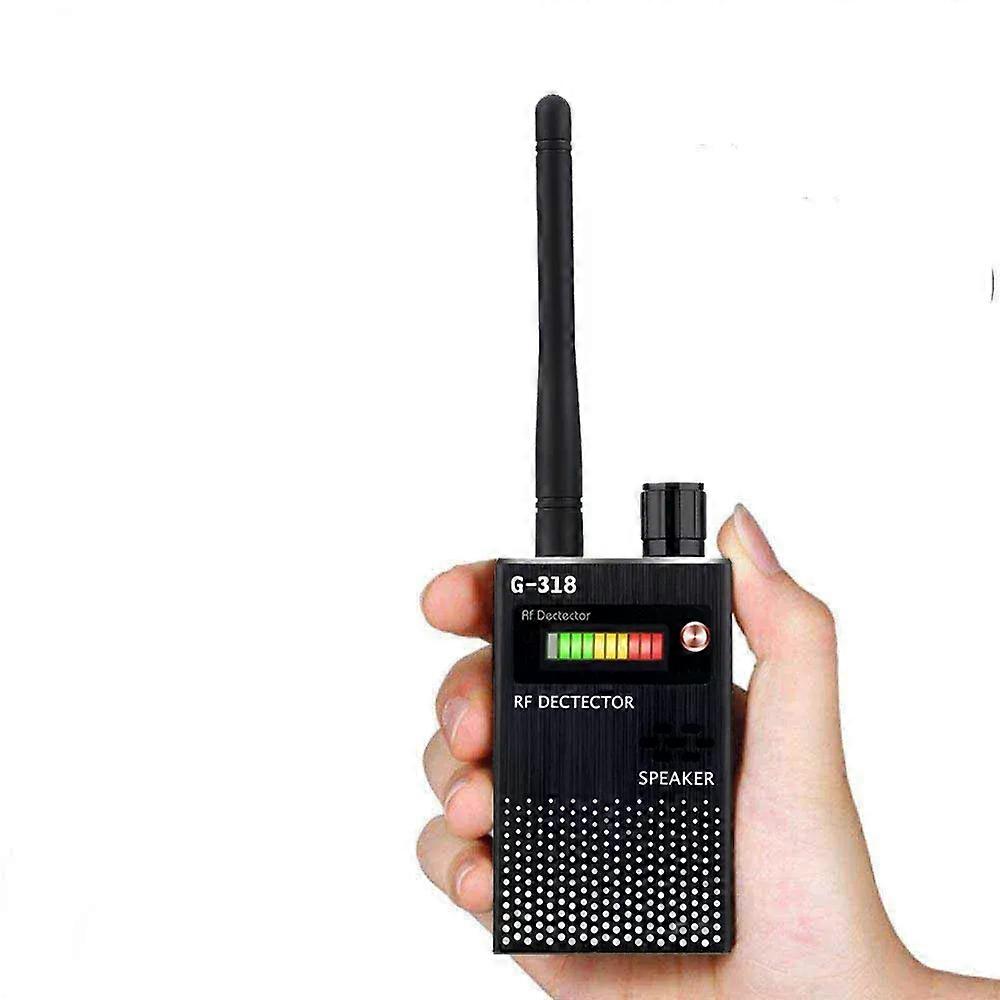 G618W Anti Spy Wireless RF Signal Detects Bug GPS Tracker GSM Eavesdropping Device Professional Hidden Camera Signal Finder G318