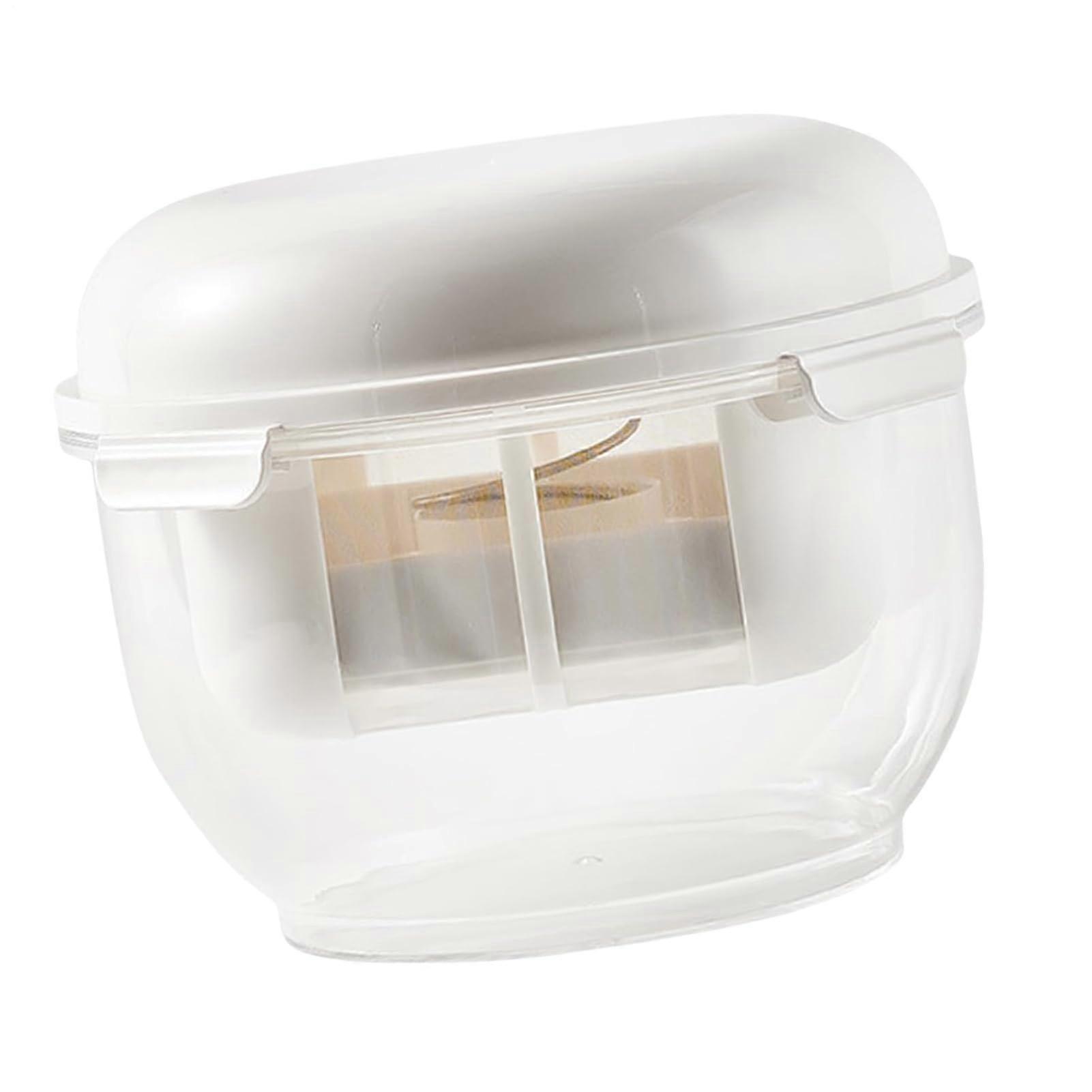 Fine Mesh Yogurt Strainer With Lid Reusable Cheese Filter Container, Food Grade Yogurt Making Container