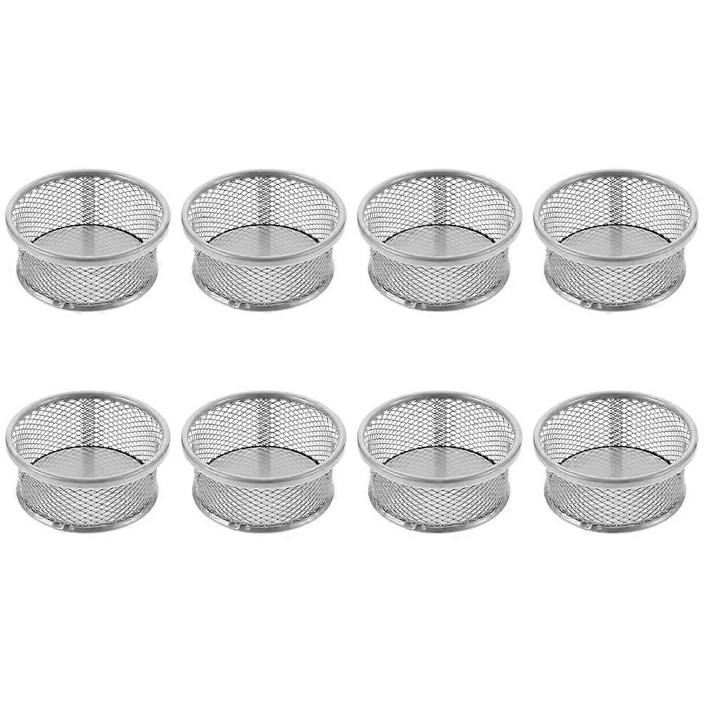 Rectangular 40Pcs Mesh Paperclips Storage Basket For Home Use And Office Workers Featuring Organization Design