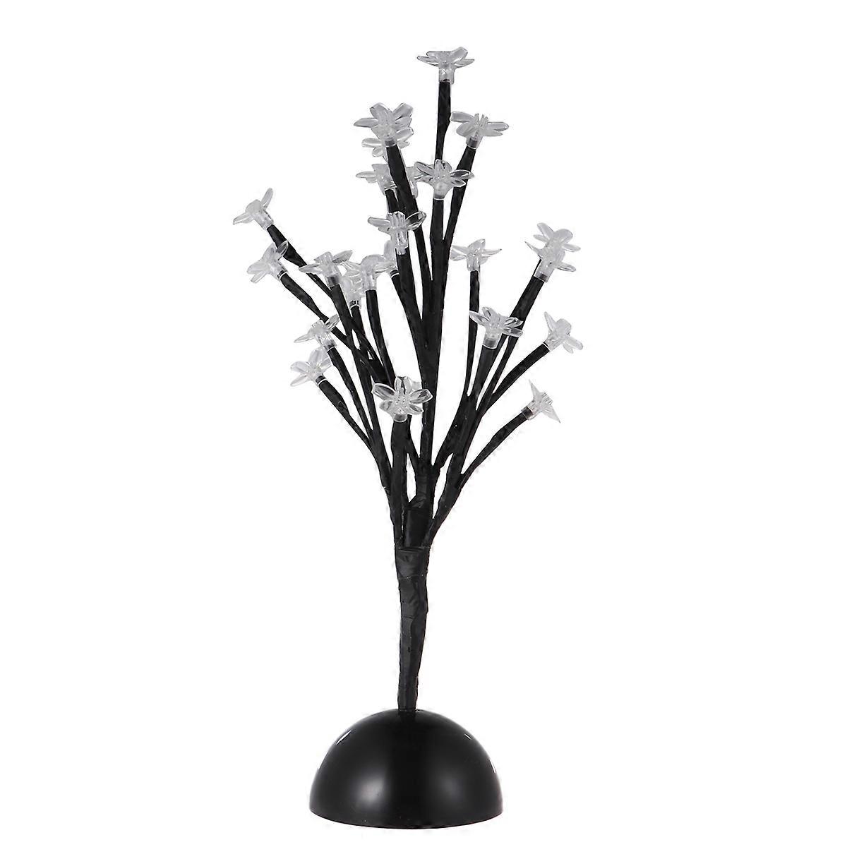 Tree Light 2 Pcs Simulated White Birch Tree Table Lamp Indoor Lighting 60 X 10 X 10Cm Gentle Glow