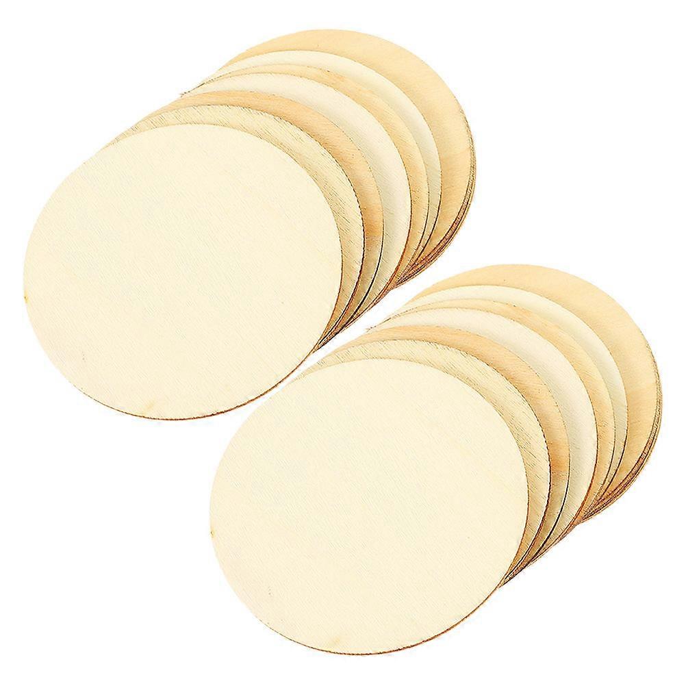 Wood Circles for Crafts Round Wooden Discs 200Pcs for DIY Painting