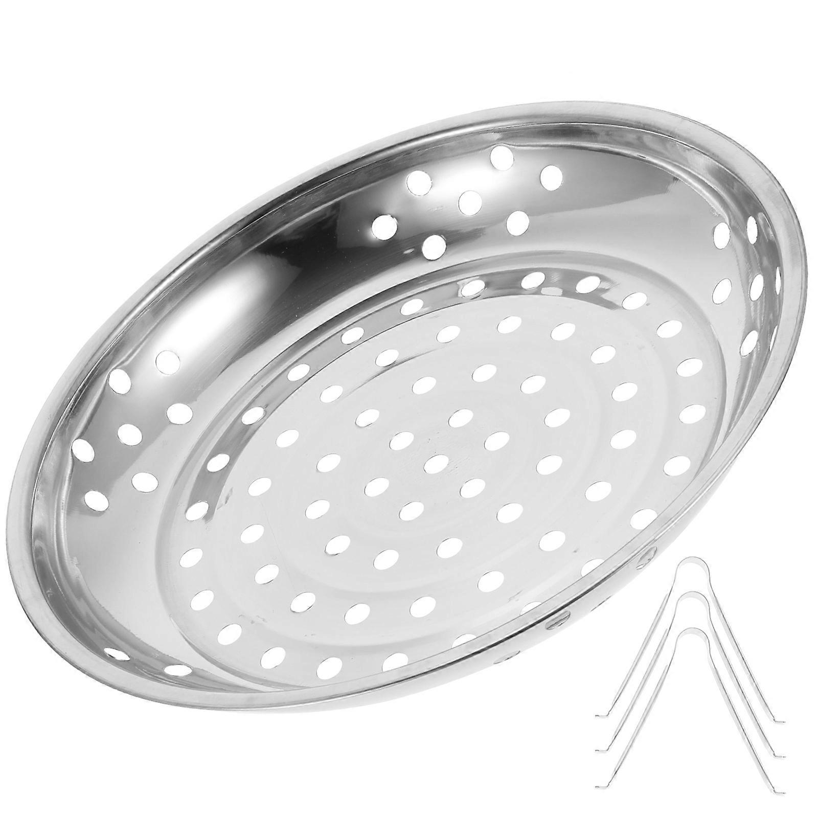 Stainless Steel Steaming Tray for Pot Steamer Insert Healthy Cooking