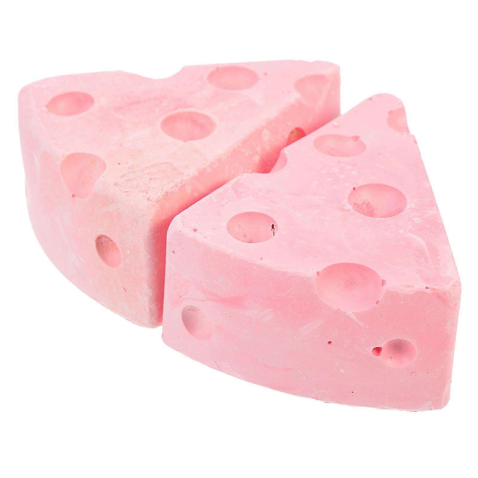 Hamster Cheese Toys Guinea Pig Molar Block for Teeth Grinding 6Pcs