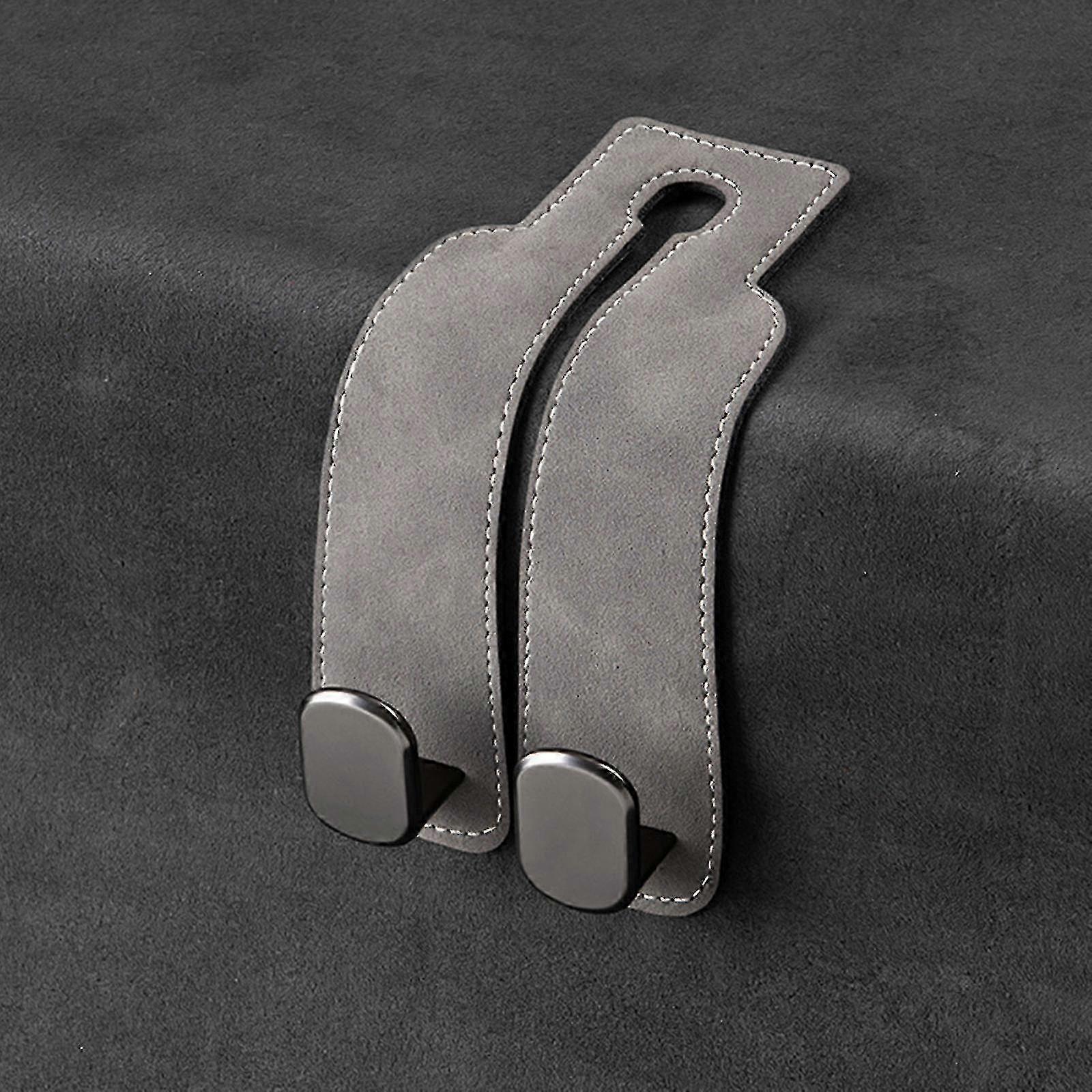 2025 Car Seat Back Double Hook, 2 In 1 Auto Hooks, Car Storage Hooks Back Seat Headrest Hanger, Universal Car Handbag Hooks Zekai