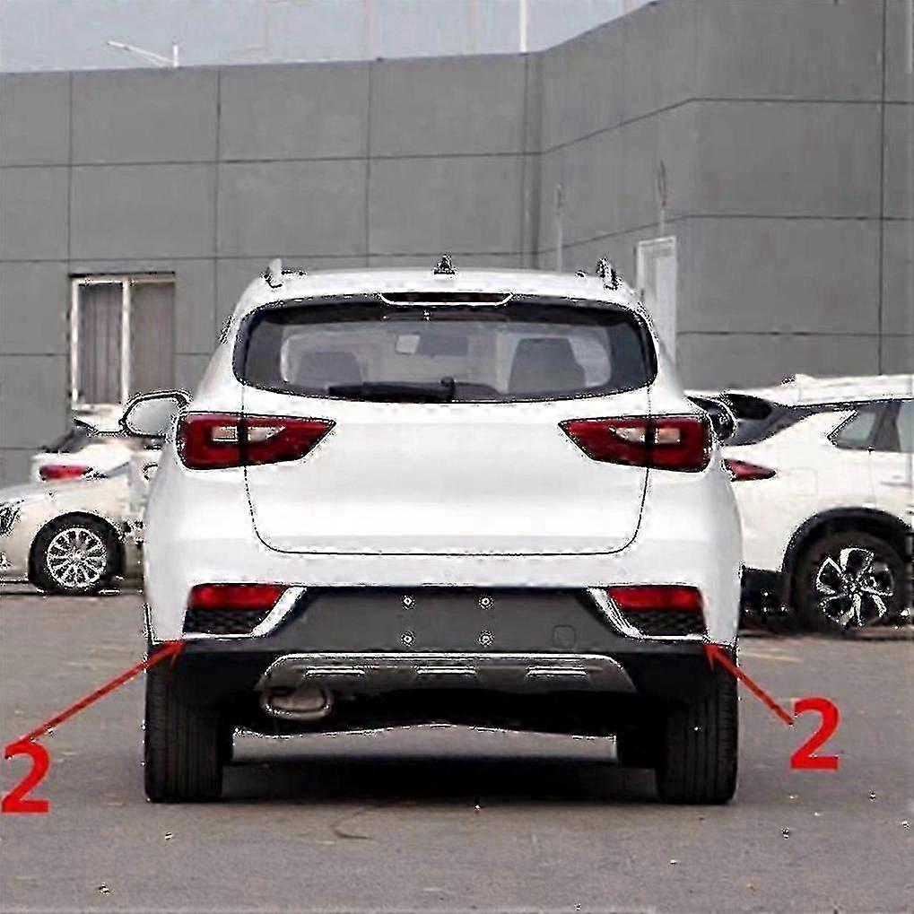 2025 Rear bumper trim for MG ZS 2 - Chrome taillight cover with fog light reflector