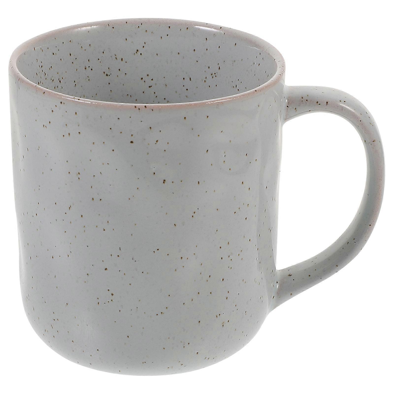 2Pcs Vintage Water Mug Set With Non-Slip Handle Ideal For Drinking Time At Cafes And Home Decor