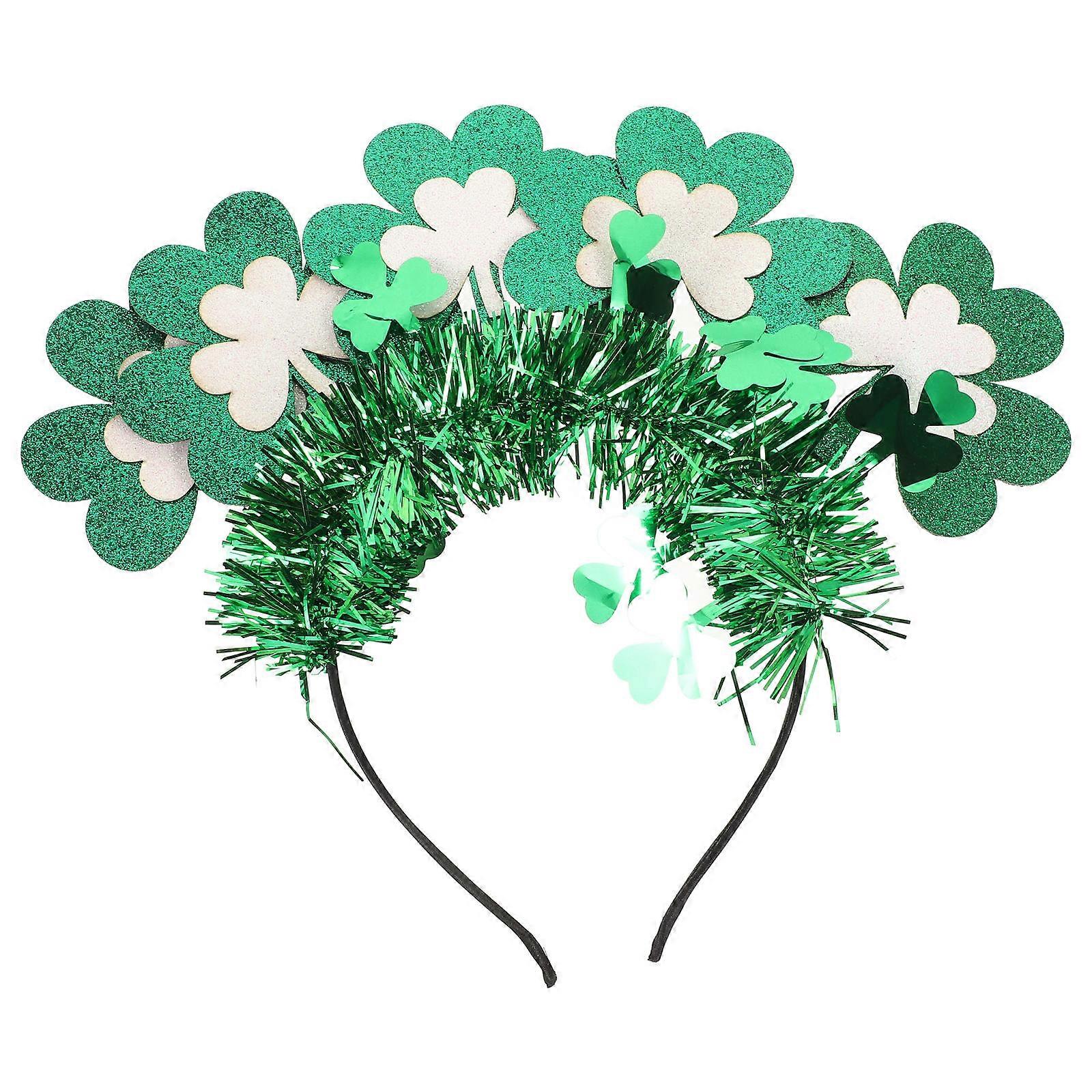 Shamrock Headband for Decoration Use with Double Layer Design 1 Piece