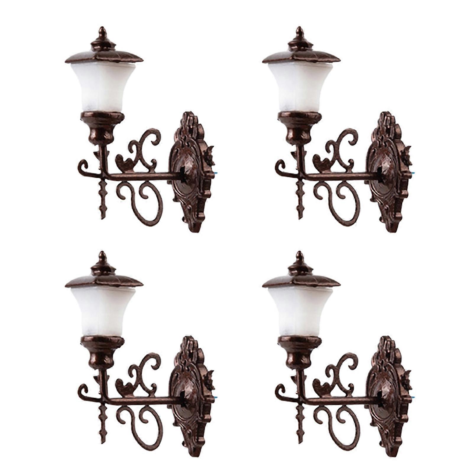 Mini Wall Lamp Model for Decor with 20Pcs Sand Table DIY Materials