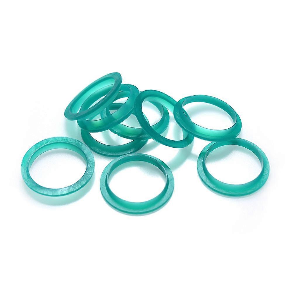 Stainless Steel Coffee Capsule Ring Silicone Filter Replacement Ring 40Pcs Set