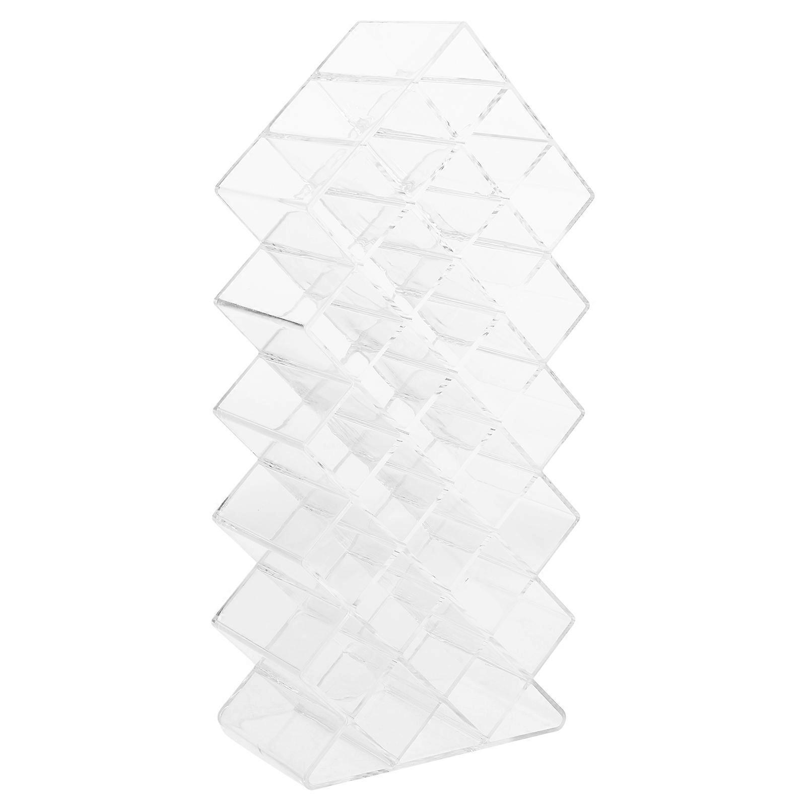 Lipstick Display Rack Acrylic Holder for Storage Use Transparent Organizer